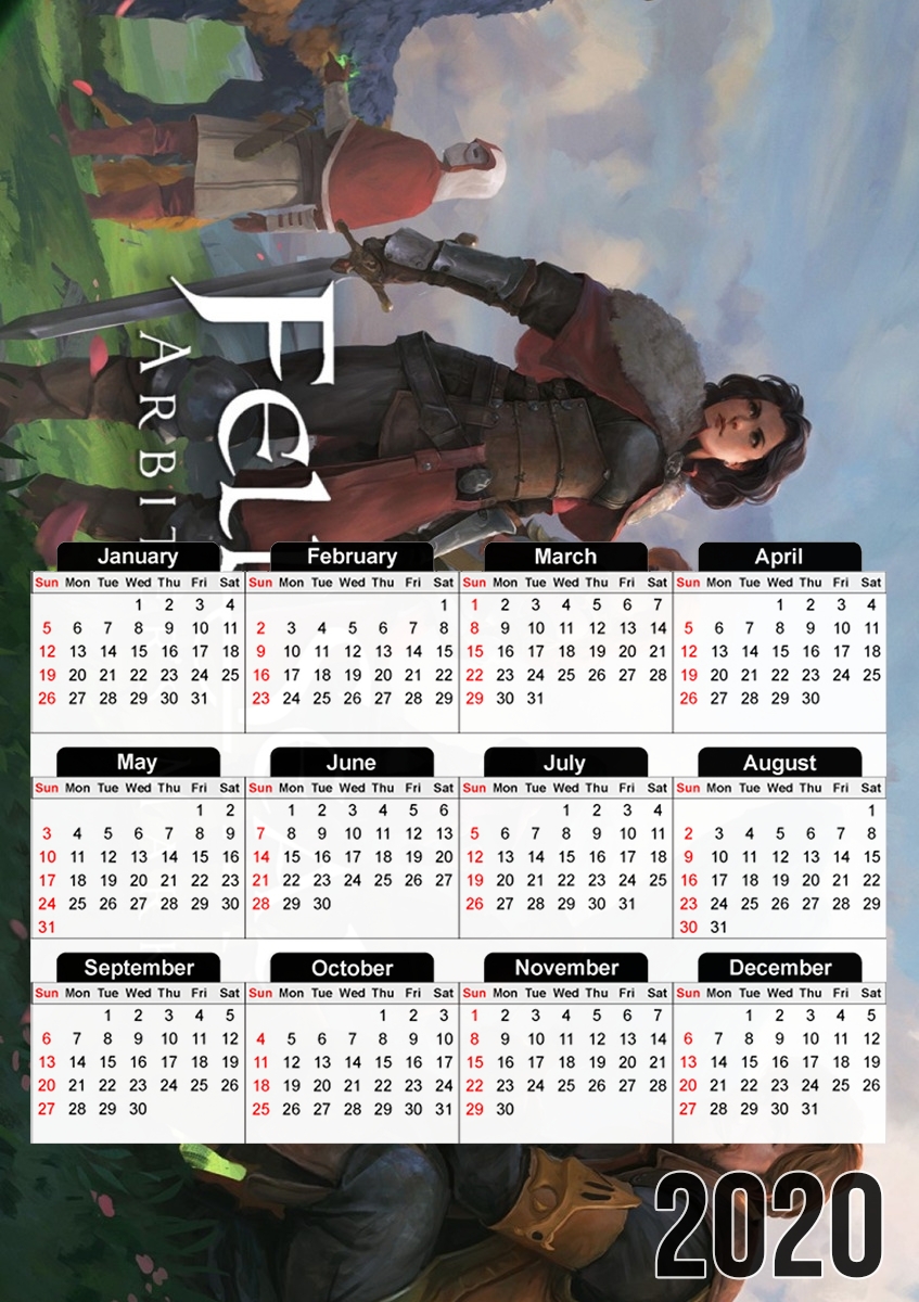 Fell Seal Tactical RPG für A3 Fotokalender 30x43cm