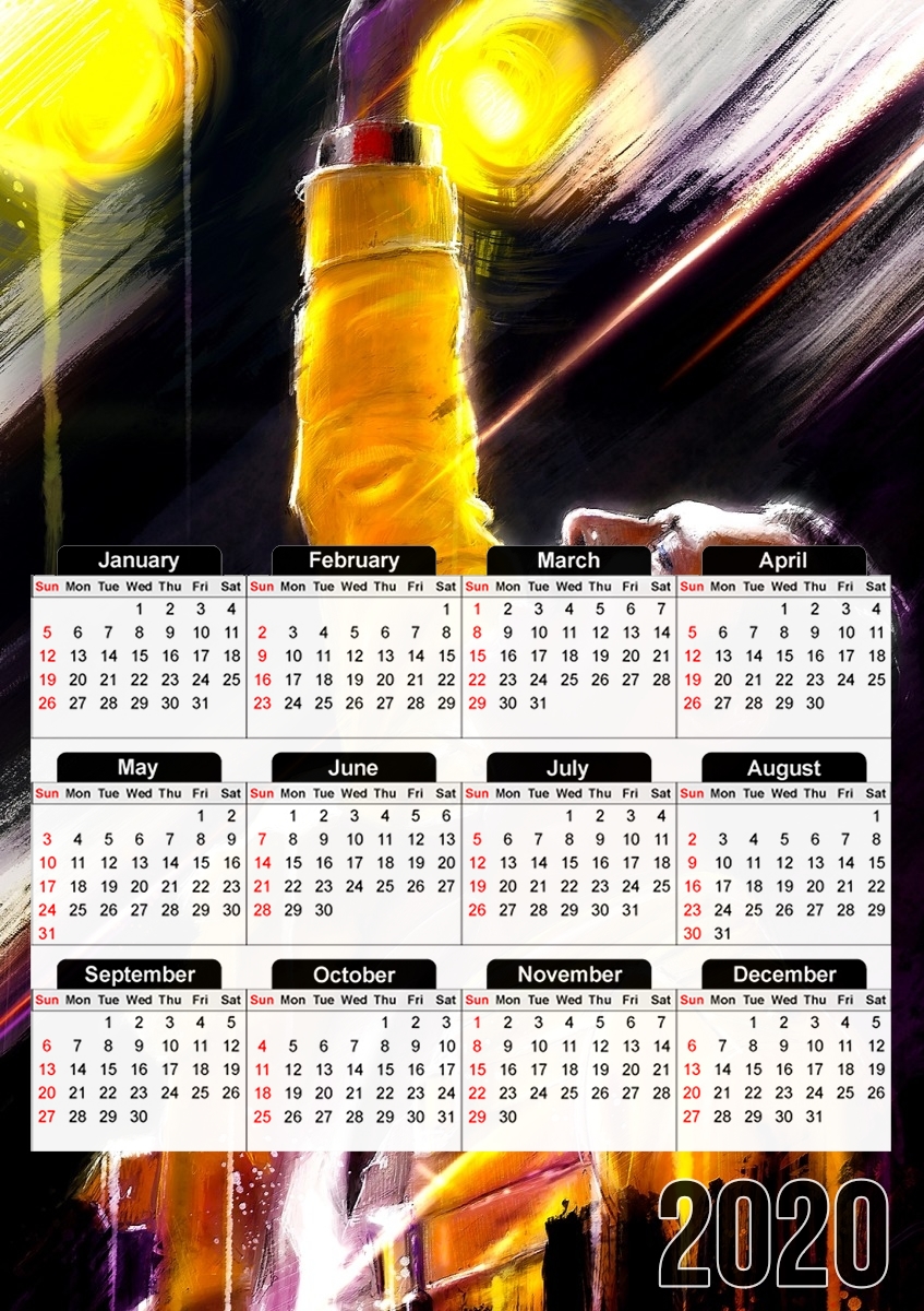 Freddie Mercury für A3 Fotokalender 30x43cm