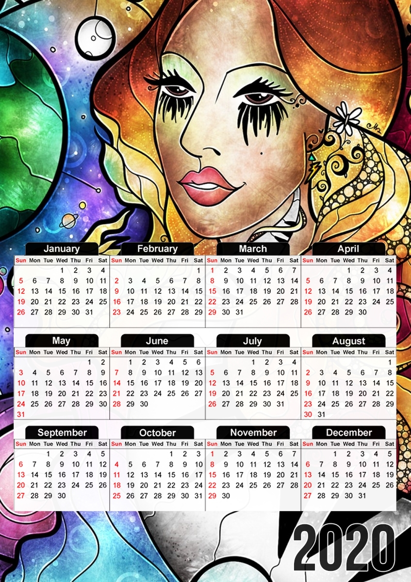 Gaga oo la la für A3 Fotokalender 30x43cm