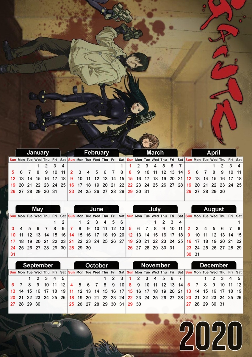 Gantz für A3 Fotokalender 30x43cm