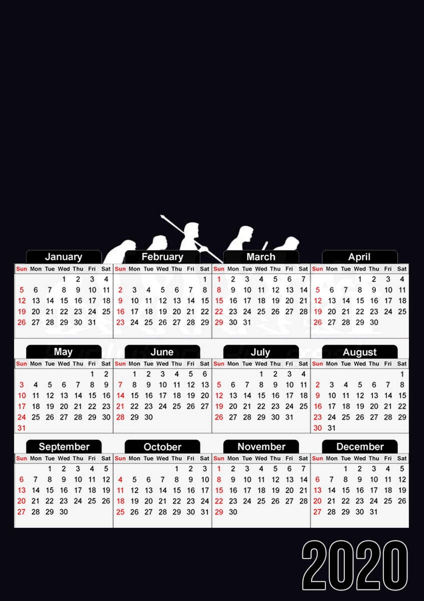 Geek Evolution für A3 Fotokalender 30x43cm