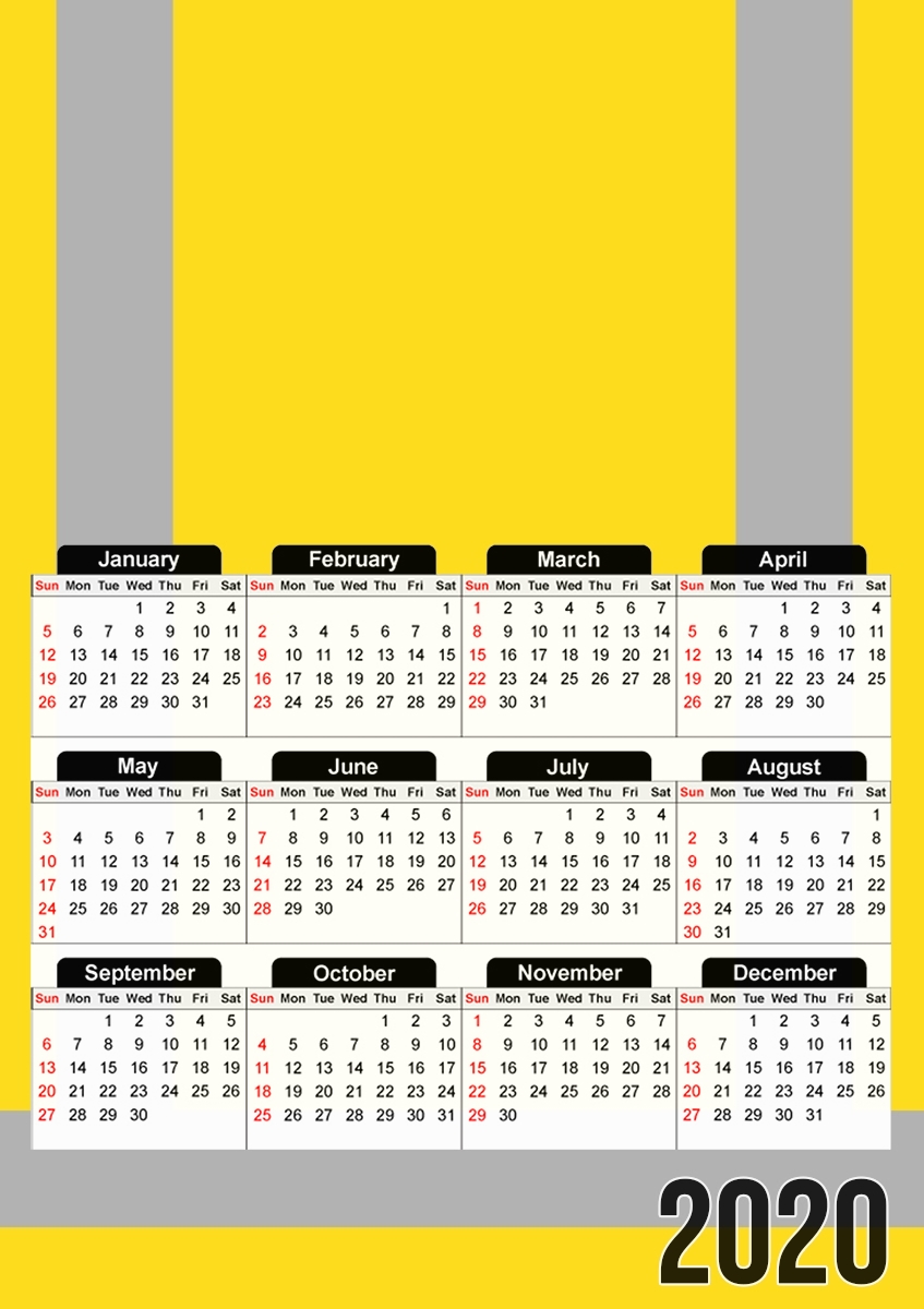 Gilet Jaune für A3 Fotokalender 30x43cm