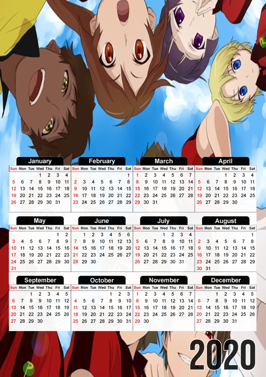 Ginga e Kickoff für A3 Fotokalender 30x43cm