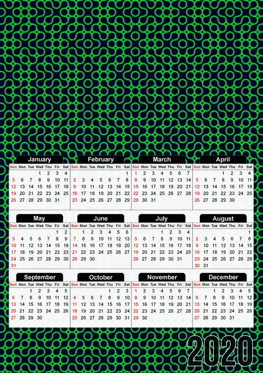 GREEN MAYHEM für A3 Fotokalender 30x43cm