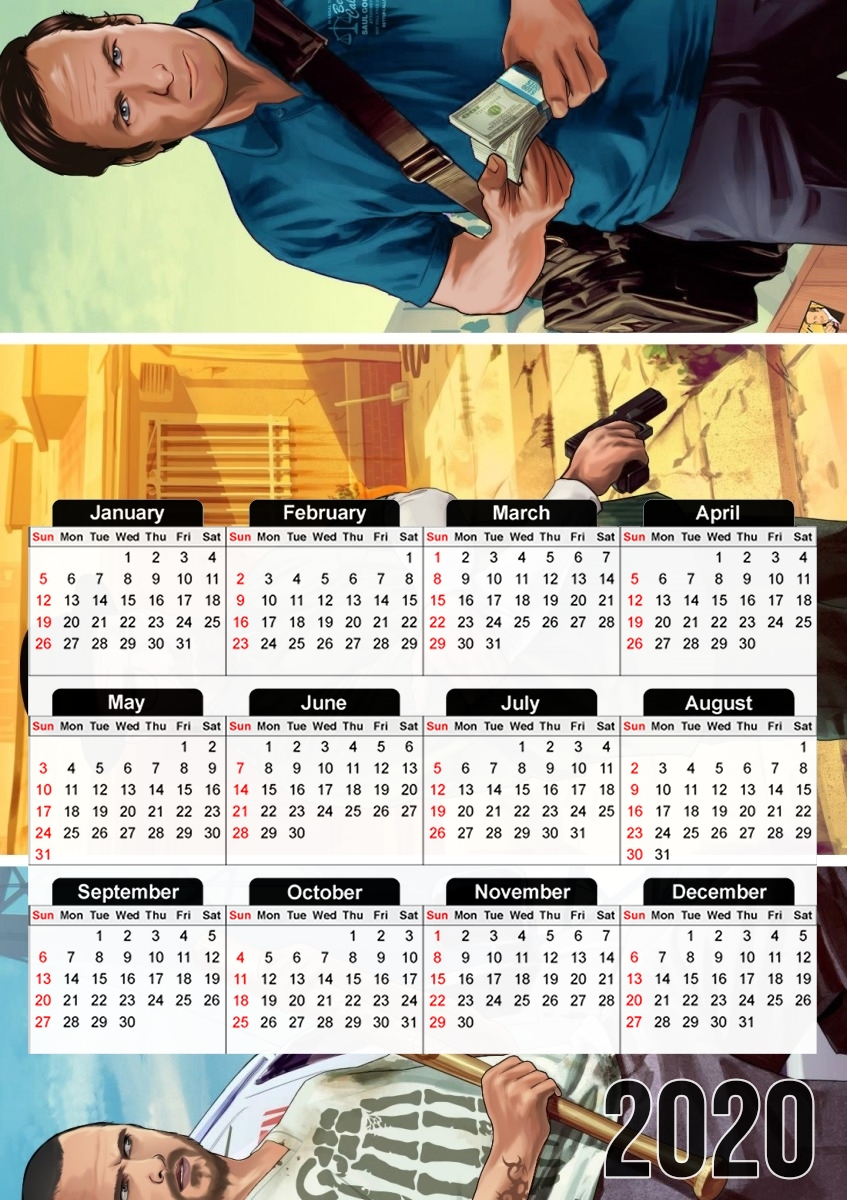 GTA Breaking Bad  für A3 Fotokalender 30x43cm