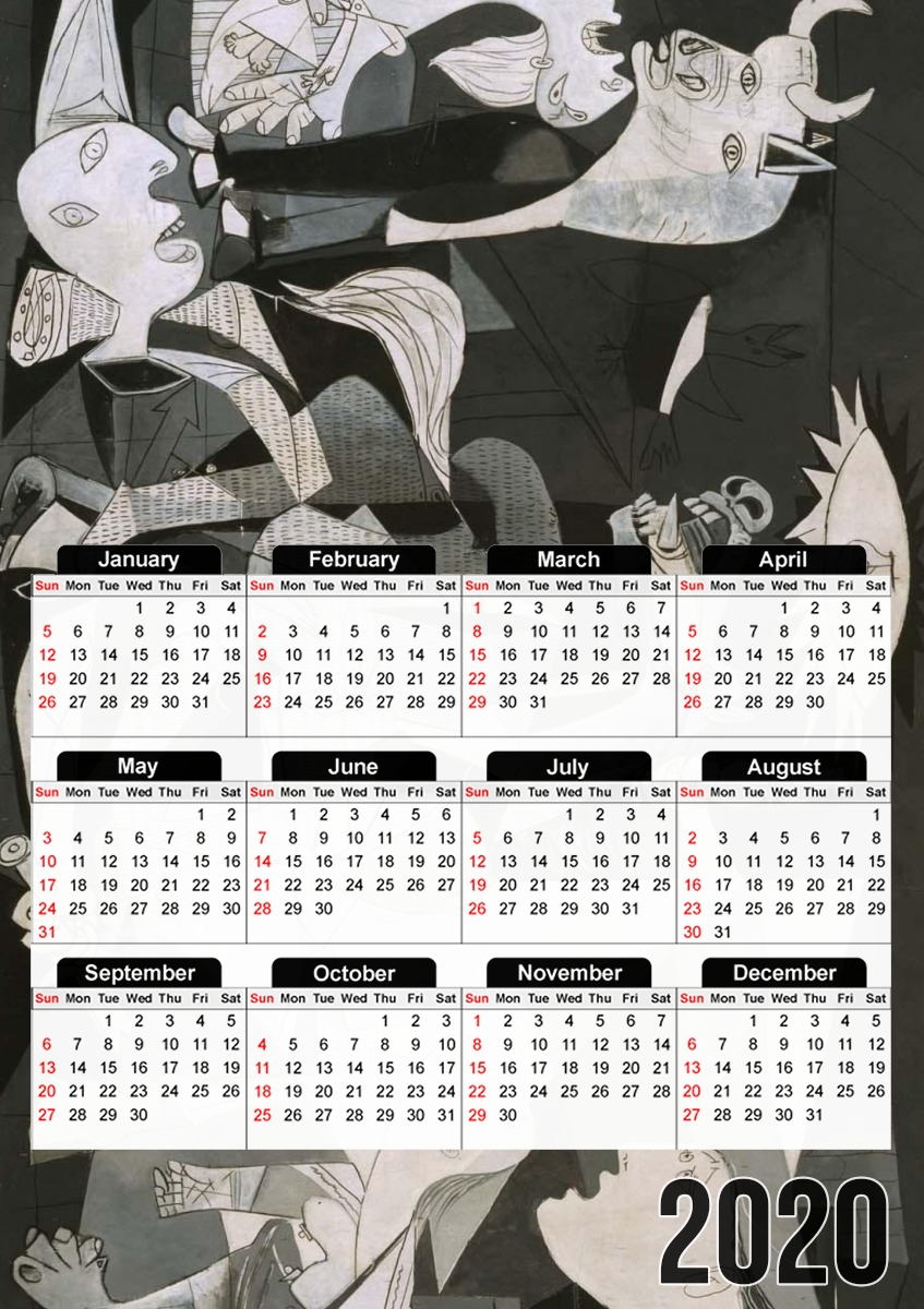 Guernica für A3 Fotokalender 30x43cm