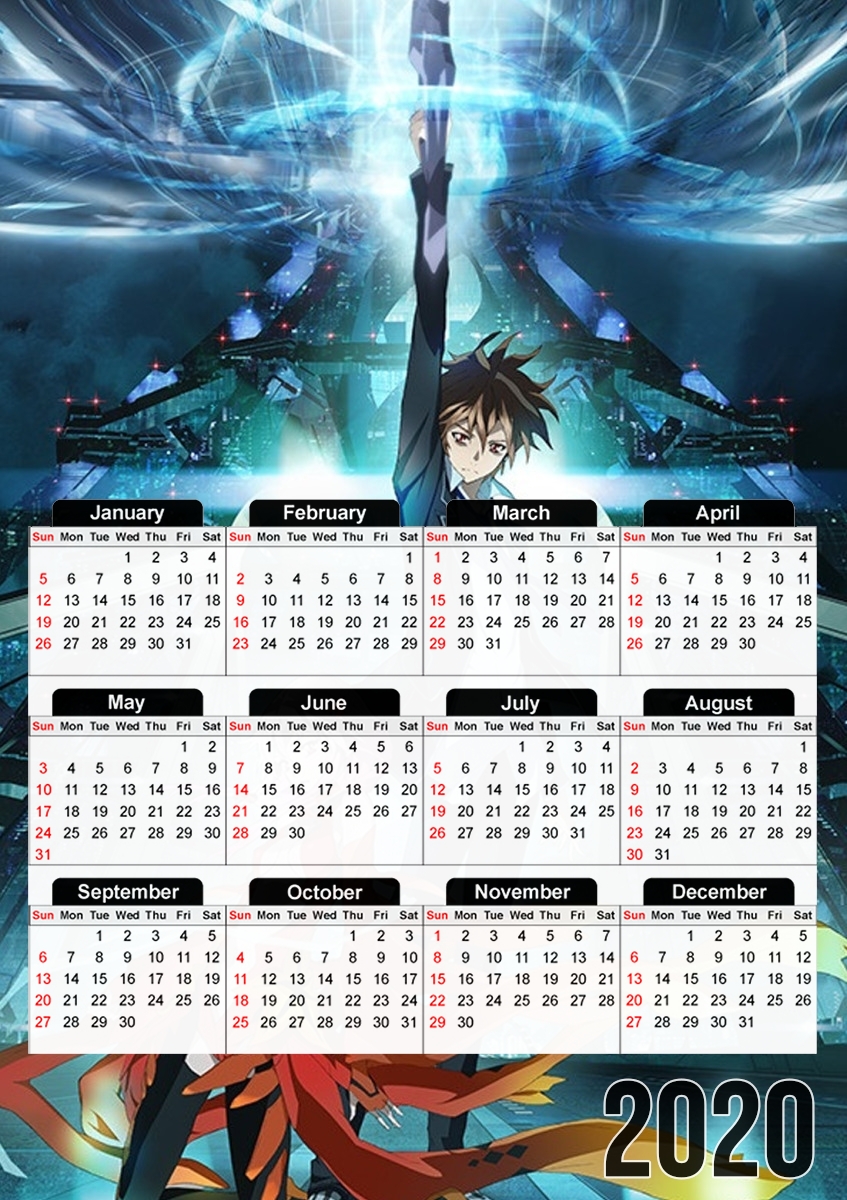 guilty crown für A3 Fotokalender 30x43cm