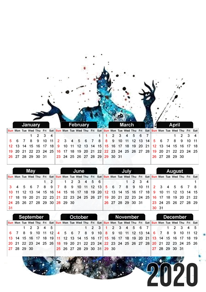 Hades WaterArt für A3 Fotokalender 30x43cm