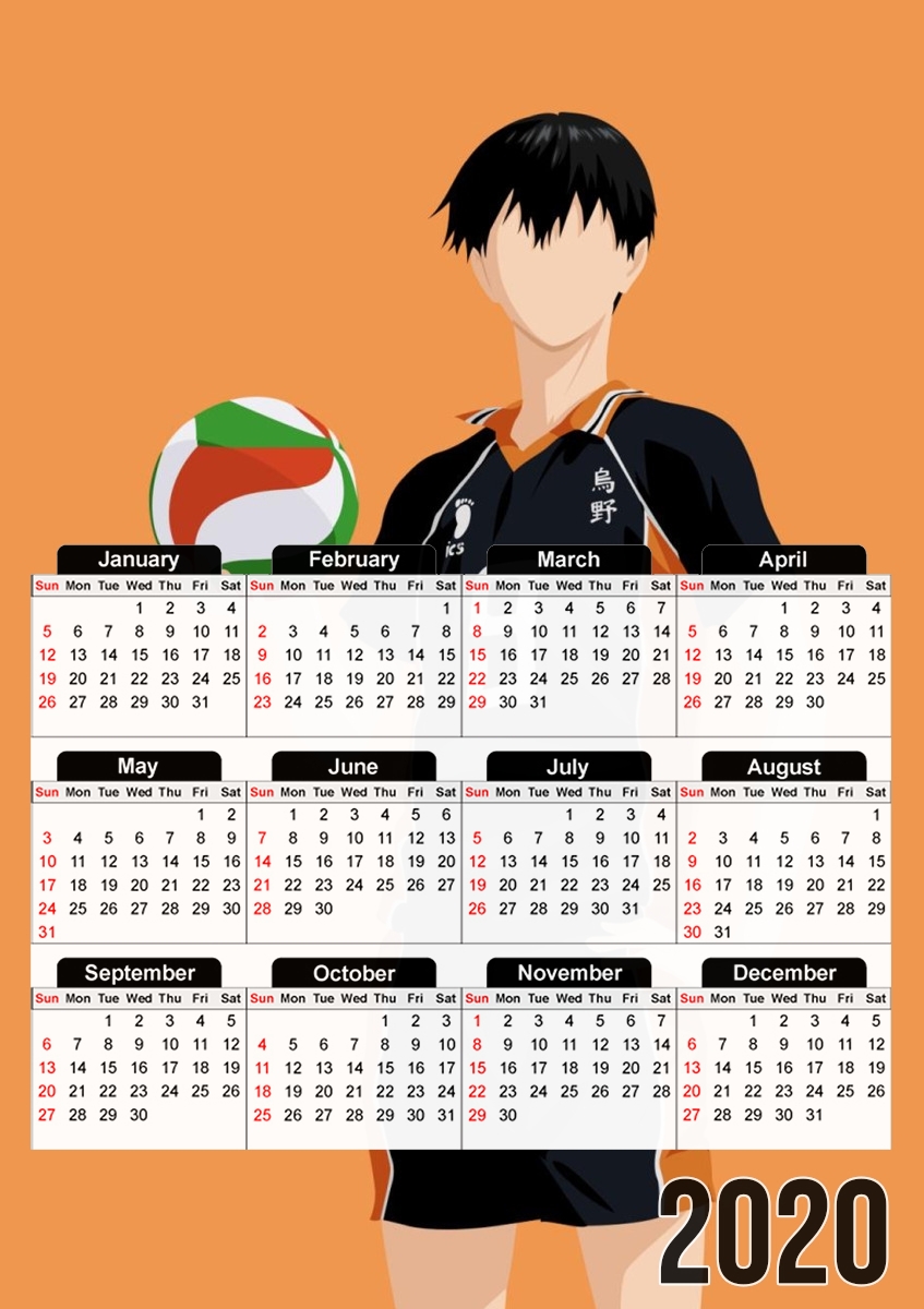 Haikyu Tobio Kageyama für A3 Fotokalender 30x43cm