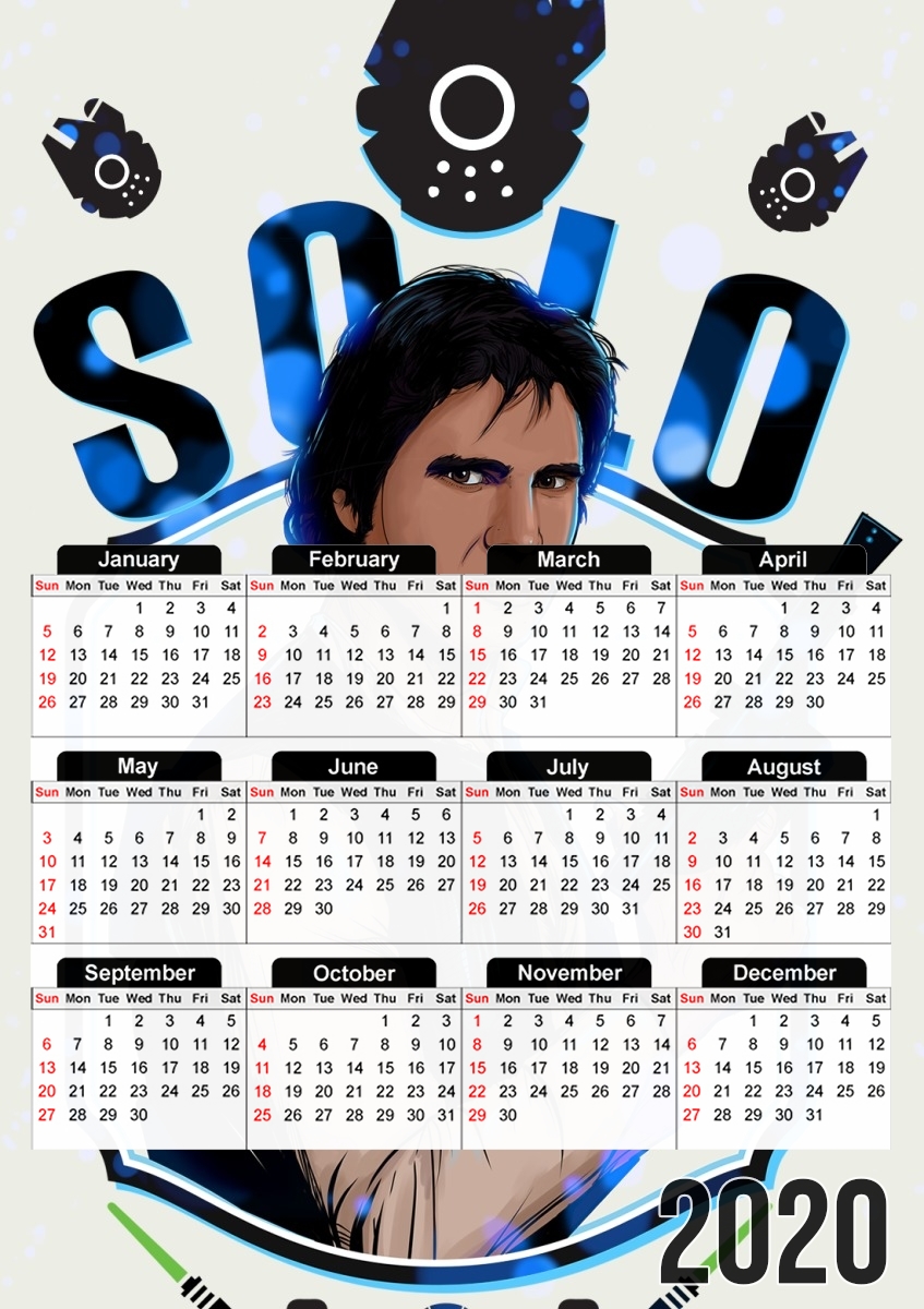 Han Solo from Star Wars  für A3 Fotokalender 30x43cm