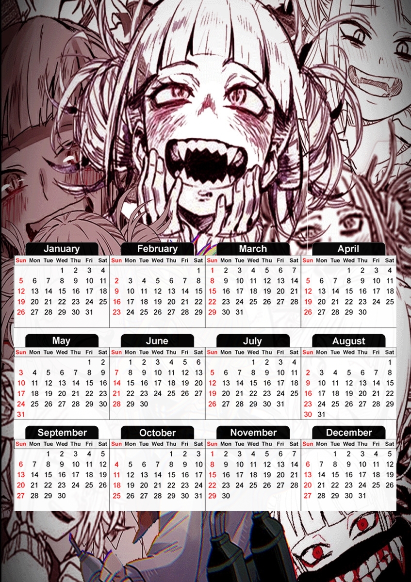 Himiko toga MHA für A3 Fotokalender 30x43cm