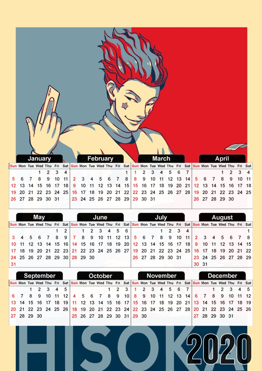 Hisoka Propangada für A3 Fotokalender 30x43cm