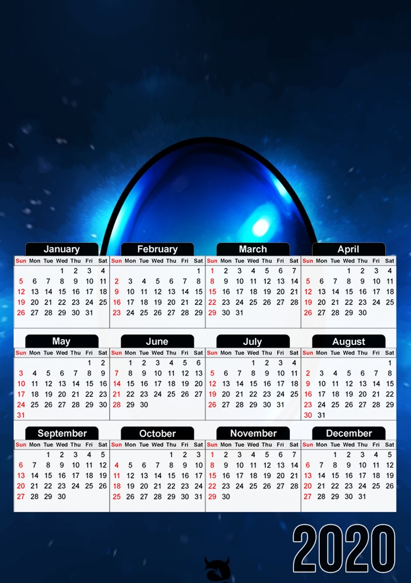 Infinity Gem Space für A3 Fotokalender 30x43cm