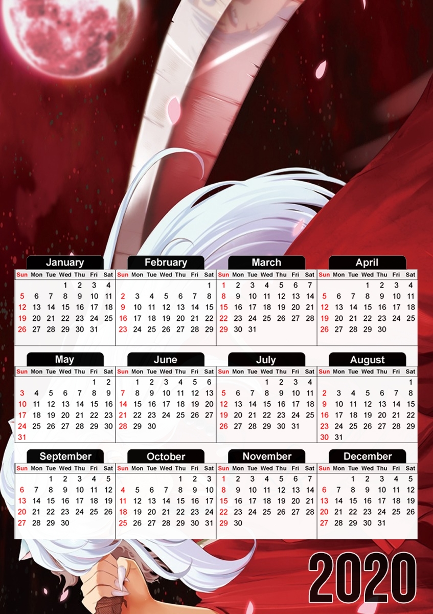 inuyasha für A3 Fotokalender 30x43cm