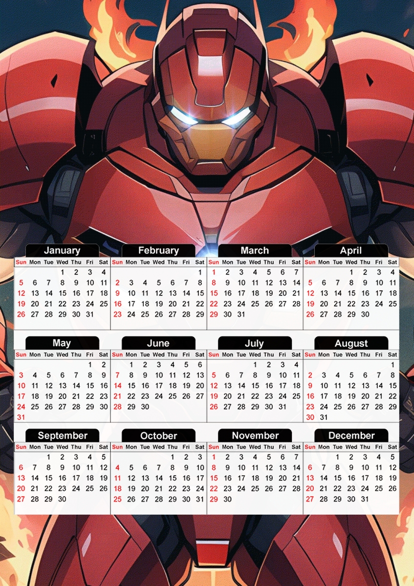 Iron Legacy für A3 Fotokalender 30x43cm