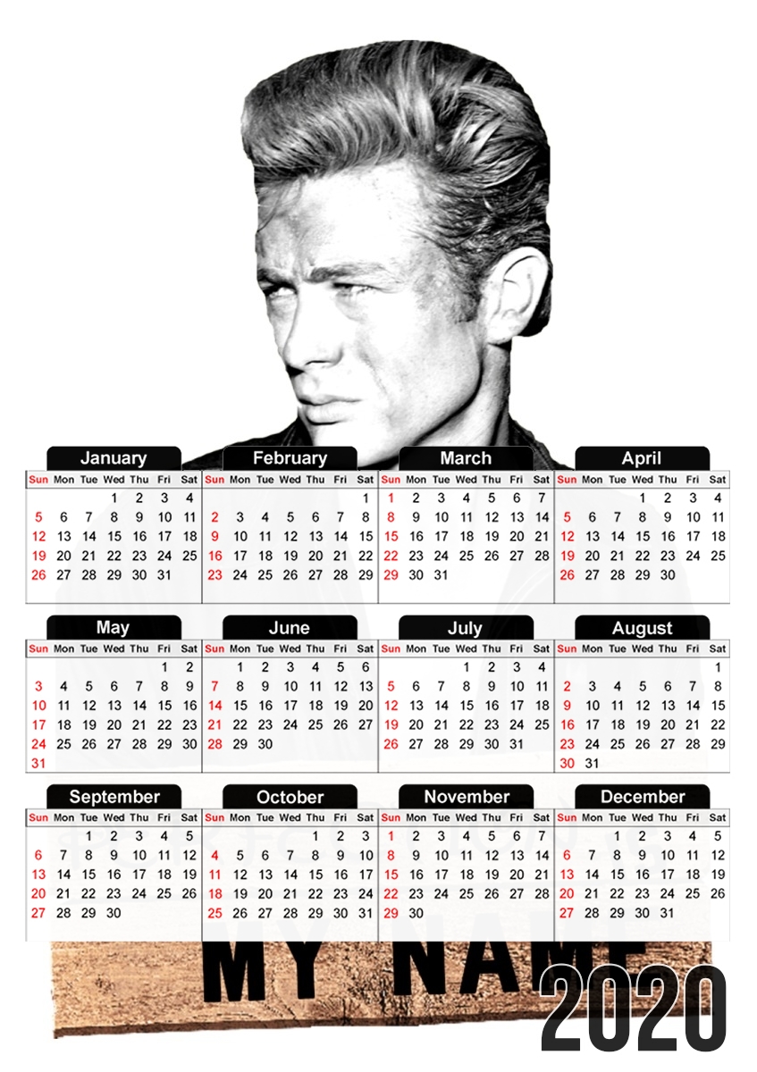 James Dean Perfection is my name für A3 Fotokalender 30x43cm