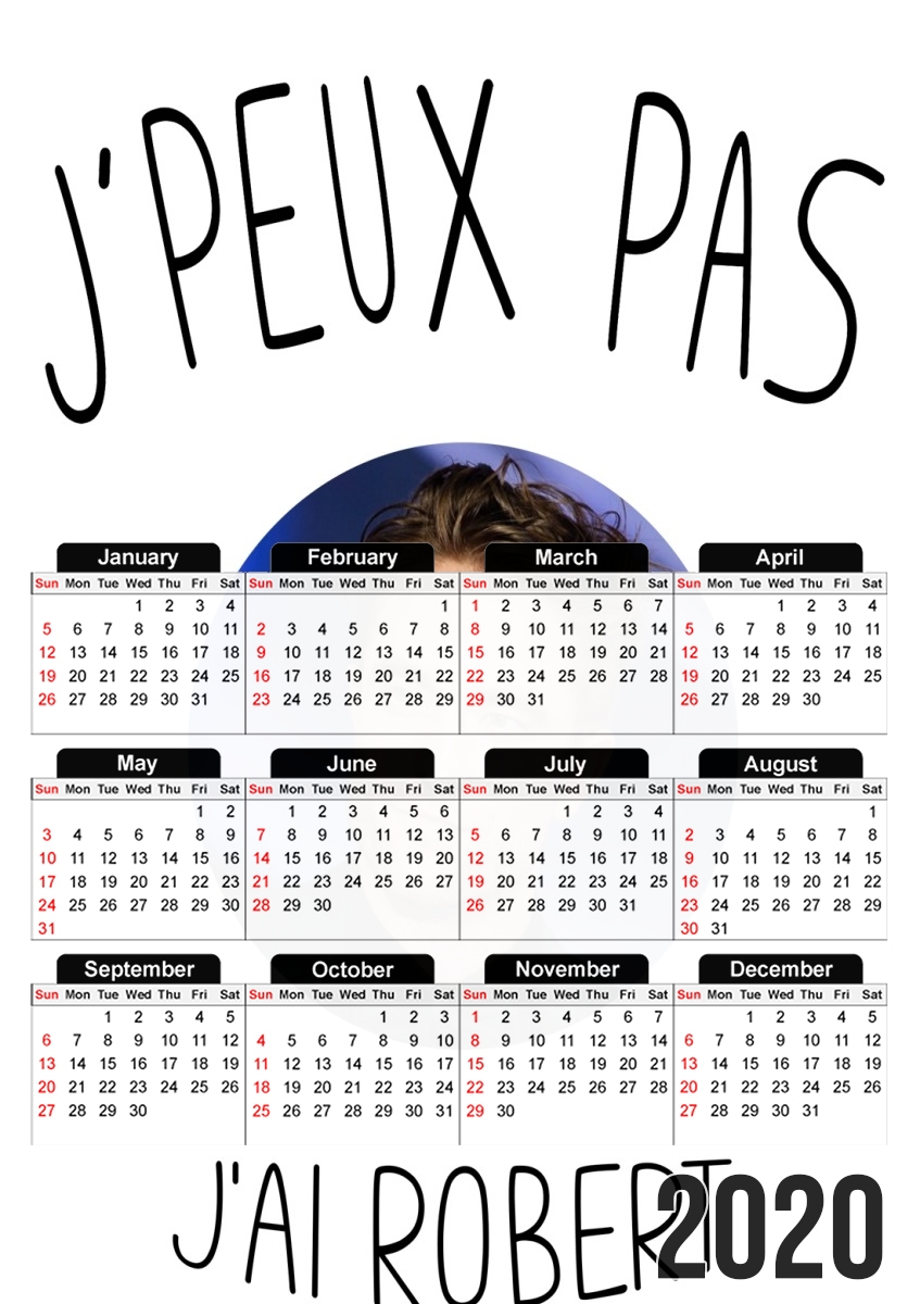 Je peux pas jai Robert Pattinson für A3 Fotokalender 30x43cm