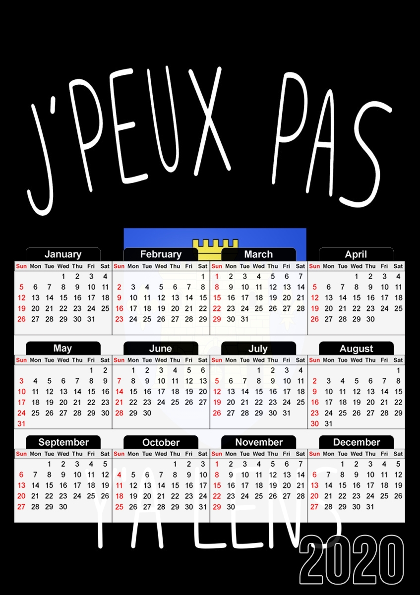 Je peux pas ya lens für A3 Fotokalender 30x43cm