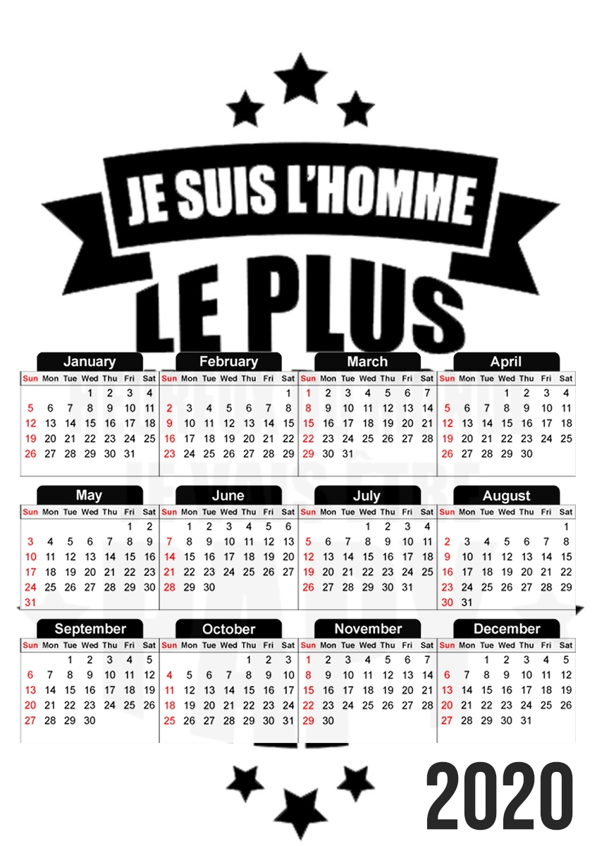 Je vais etre Papy für A3 Fotokalender 30x43cm