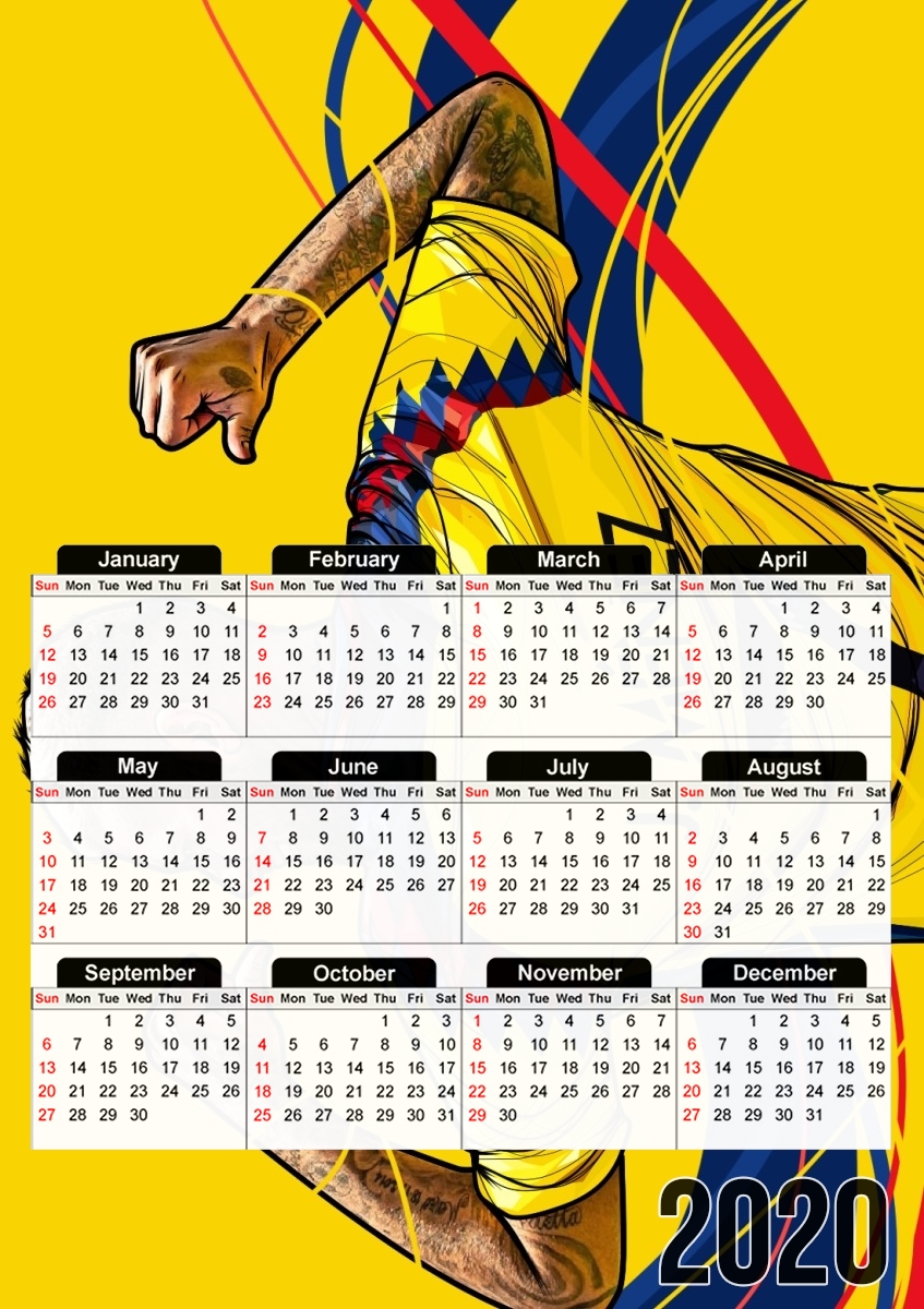 Jeremy Menez America  für A3 Fotokalender 30x43cm