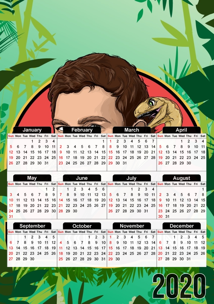 Jurassic Trainer für A3 Fotokalender 30x43cm