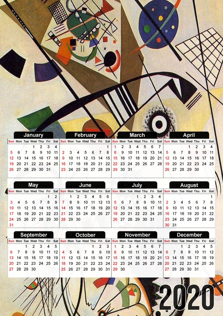 Kandinsky für A3 Fotokalender 30x43cm