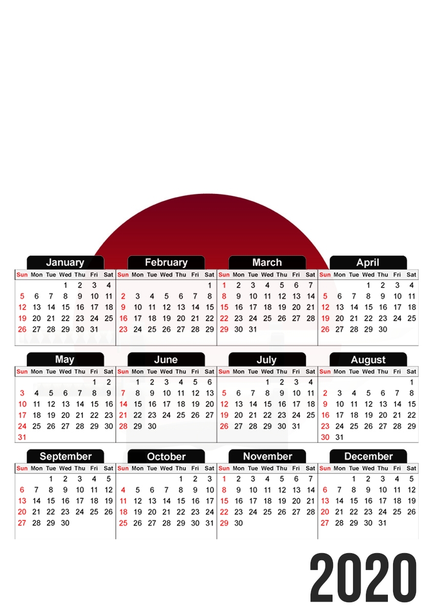 Katana Japan Traditionnal für A3 Fotokalender 30x43cm