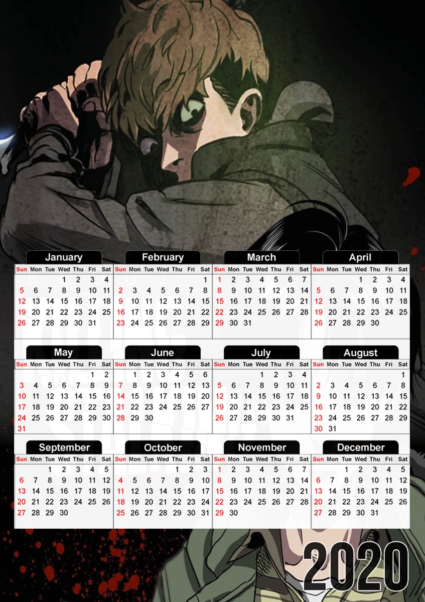 killing stalking für A3 Fotokalender 30x43cm