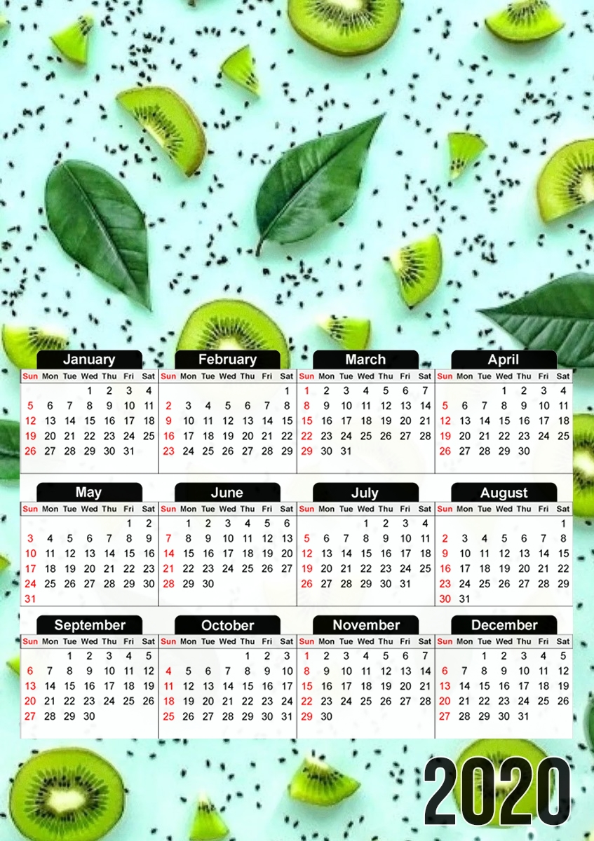 Kiwi summer für A3 Fotokalender 30x43cm