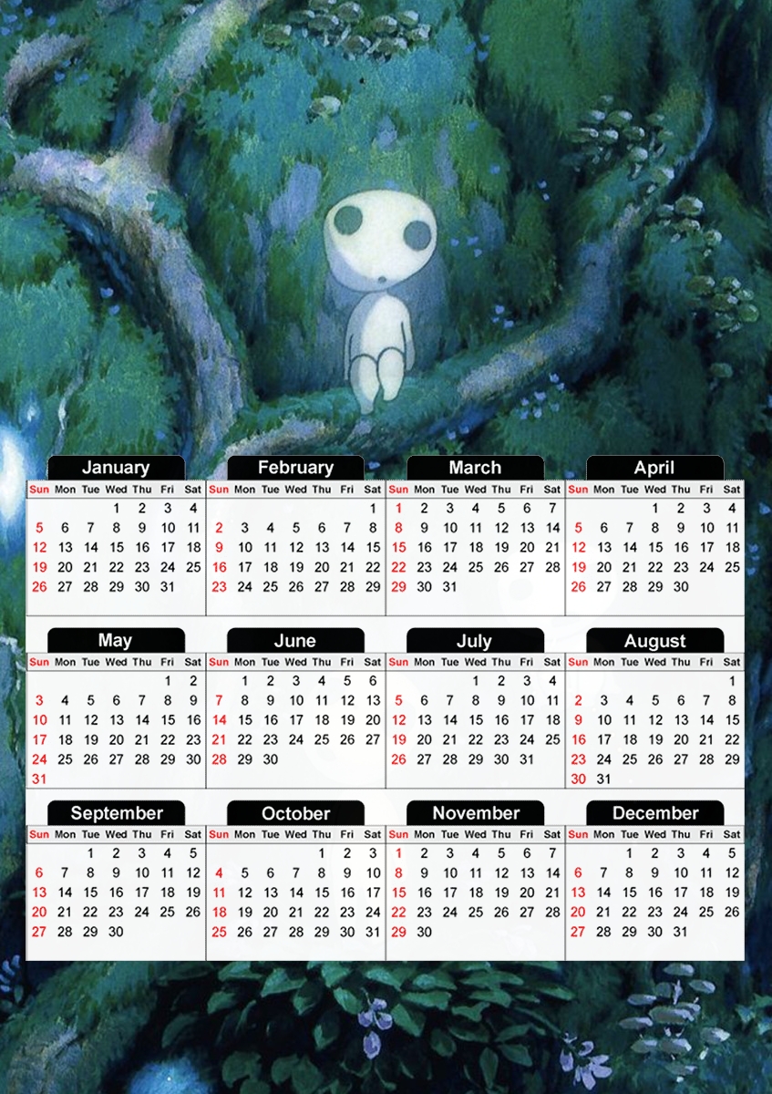 Kodama Tree für A3 Fotokalender 30x43cm