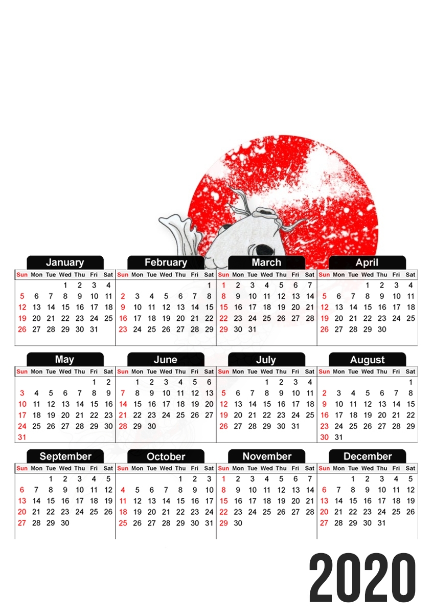 koi für A3 Fotokalender 30x43cm