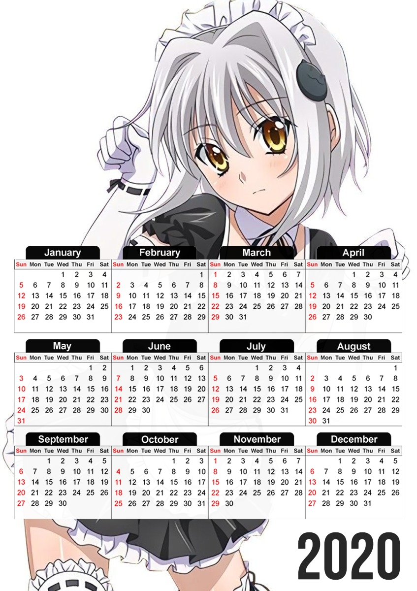 Koneko DXD für A3 Fotokalender 30x43cm