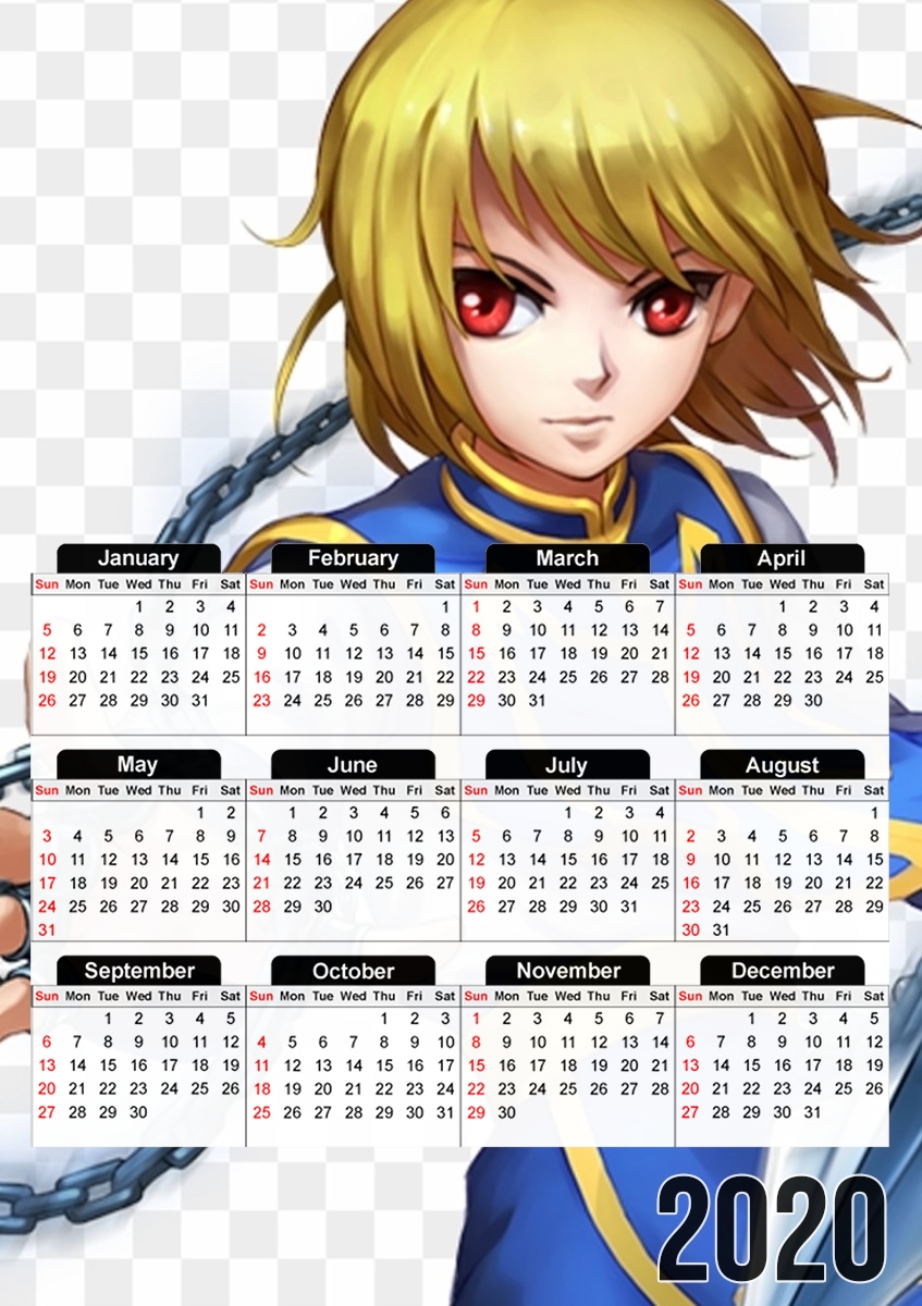 Kurapika für A3 Fotokalender 30x43cm