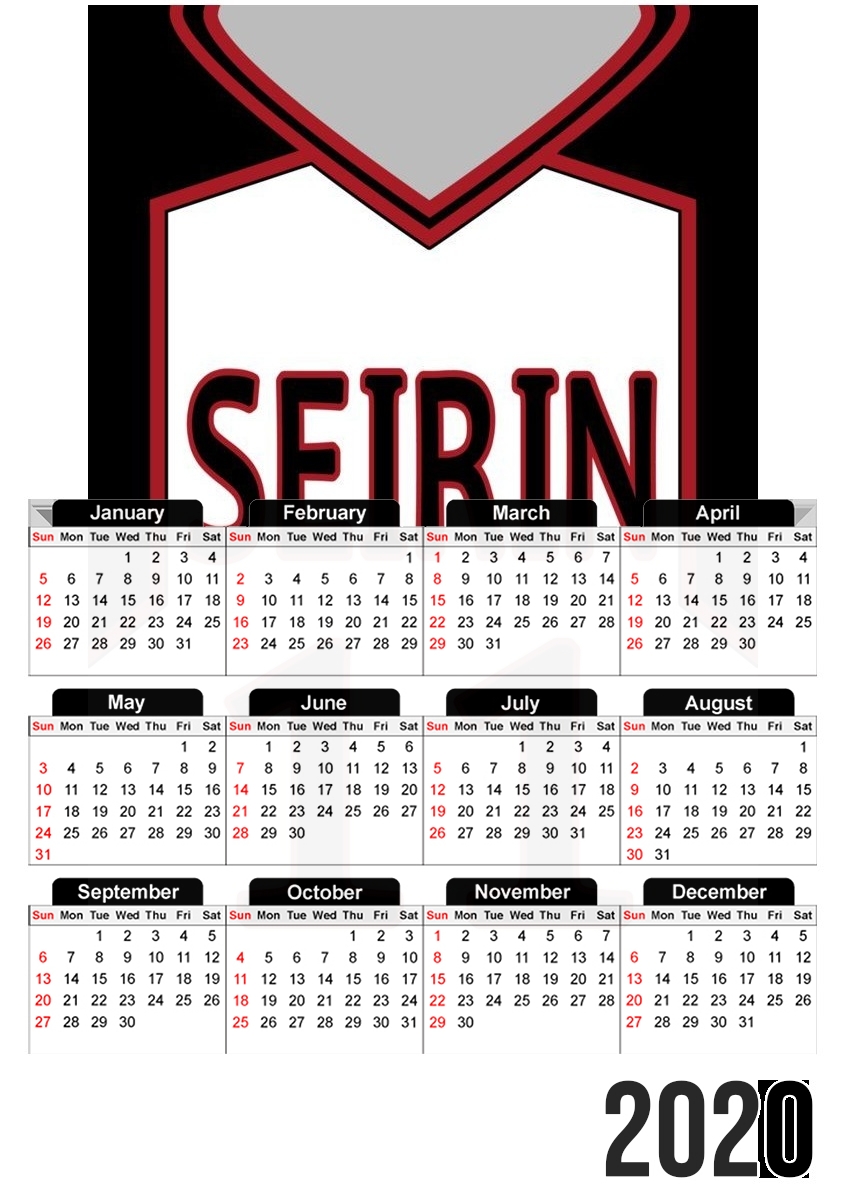 Kuroko Seirin 11 für A3 Fotokalender 30x43cm