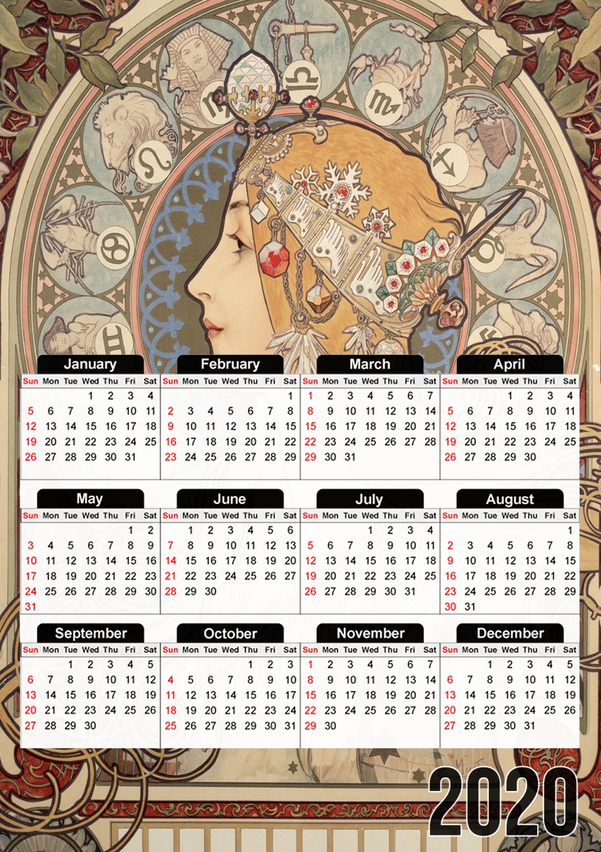 La plume alphonse für A3 Fotokalender 30x43cm