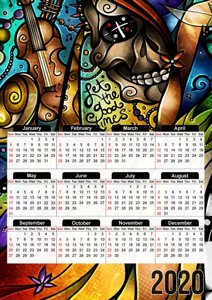 Laissez les bons temps rouler für A3 Fotokalender 30x43cm