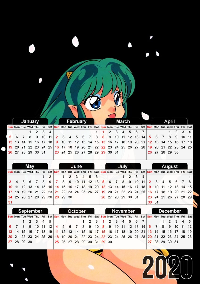 Lamu Urusei Yatsura für A3 Fotokalender 30x43cm