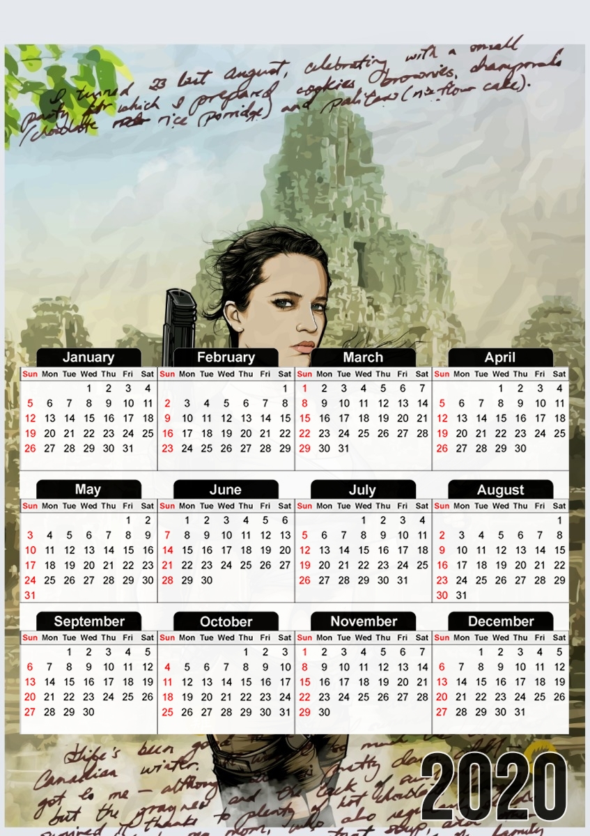 Lara Vikander für A3 Fotokalender 30x43cm