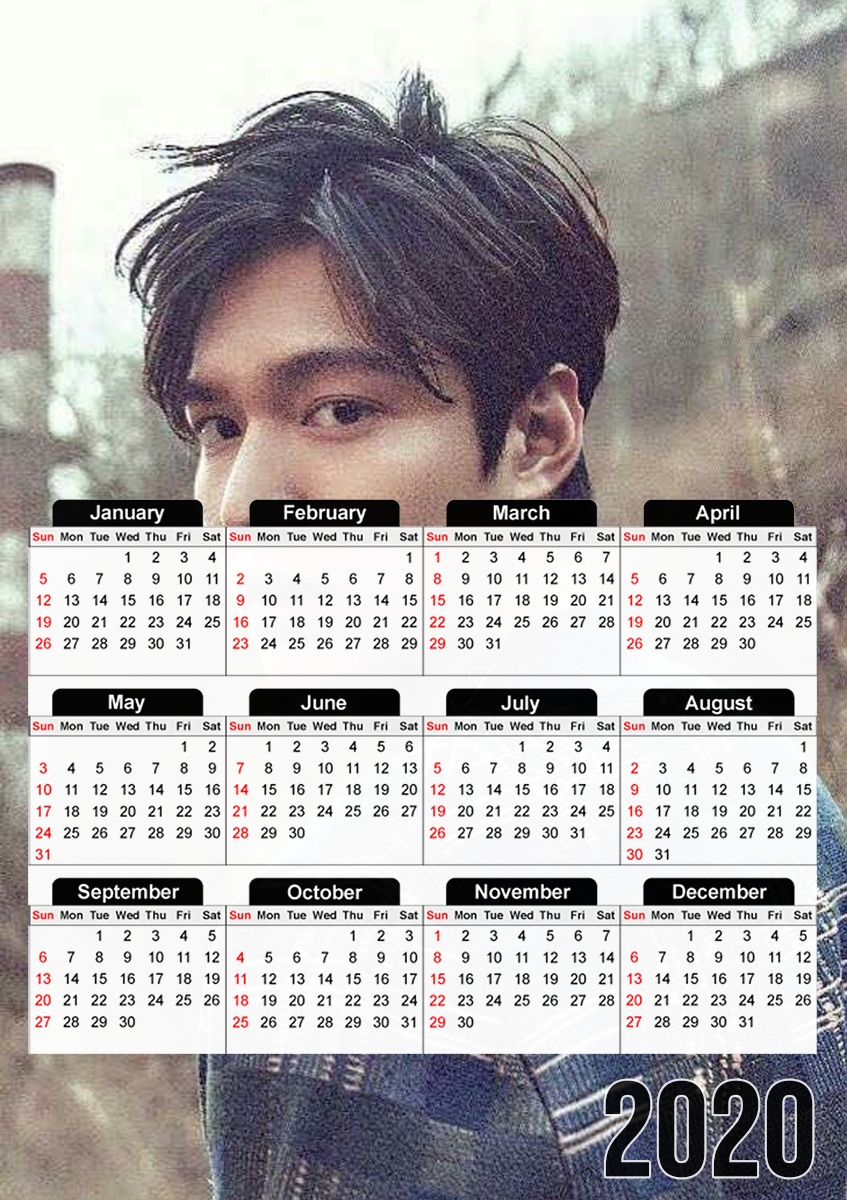 Lee Min Ho für A3 Fotokalender 30x43cm