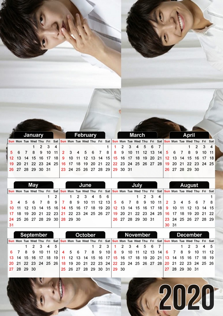 Lee seung gi für A3 Fotokalender 30x43cm