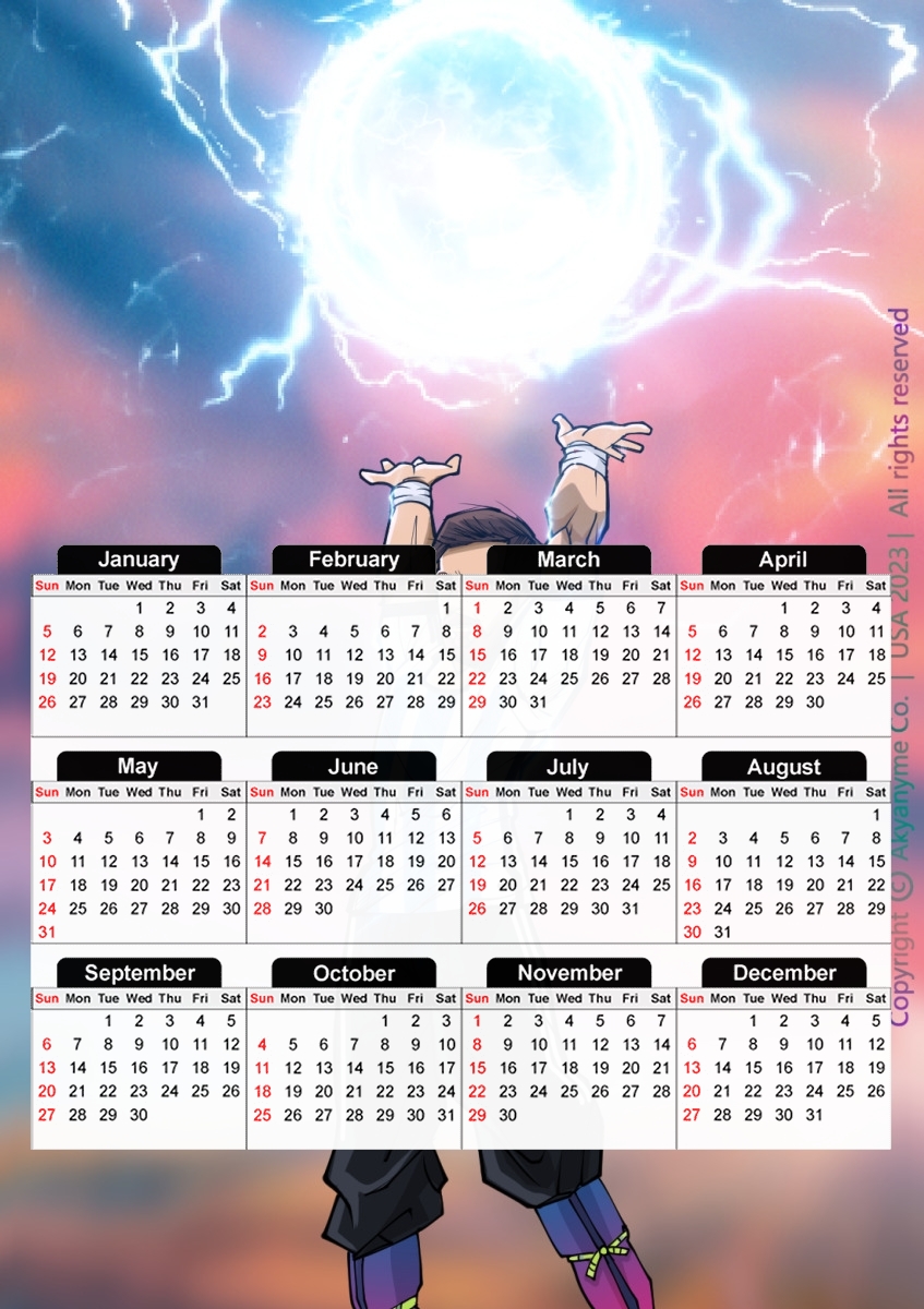 Leo Powerful für A3 Fotokalender 30x43cm