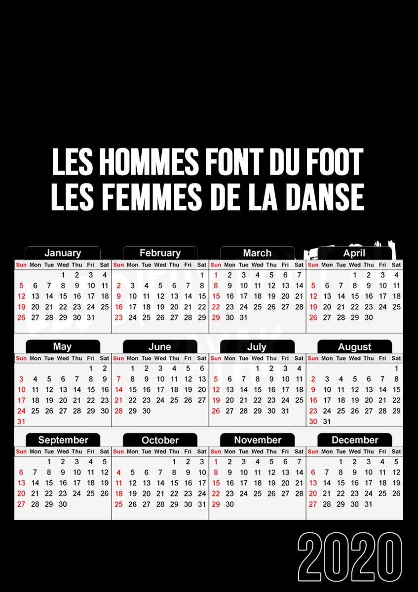 Les dieux font du Kayak für A3 Fotokalender 30x43cm