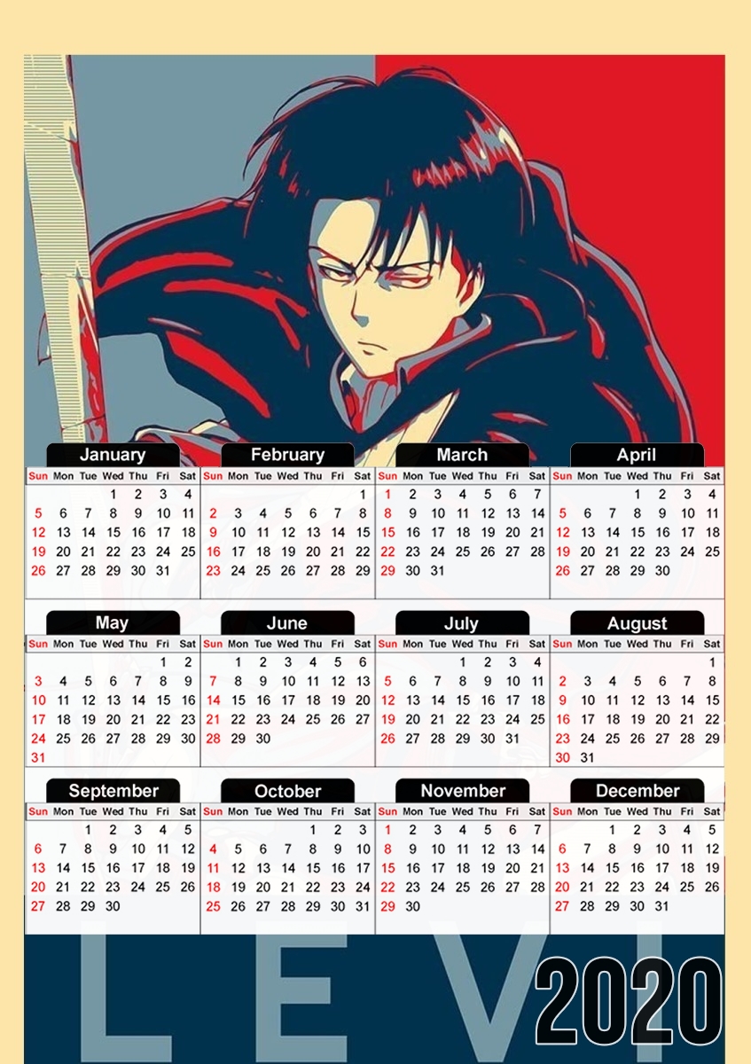 Levi Propaganda für A3 Fotokalender 30x43cm