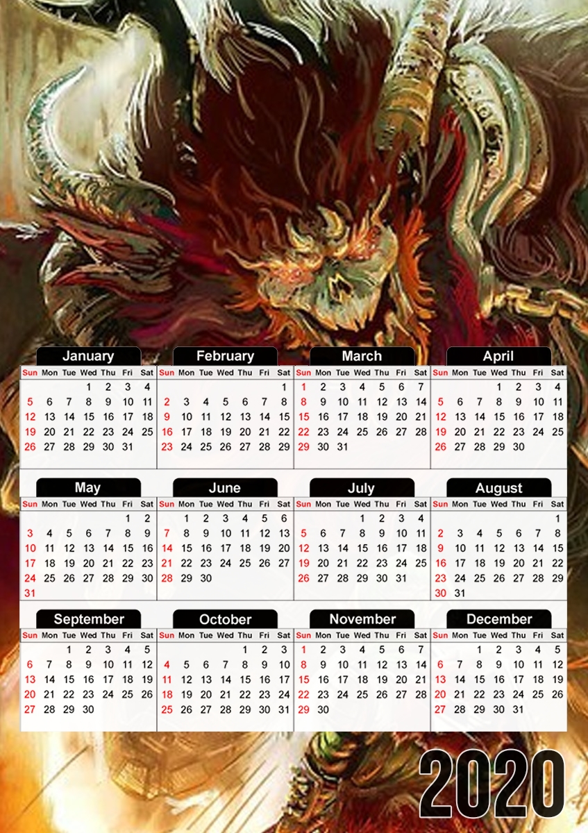 Link Vs Ganon für A3 Fotokalender 30x43cm