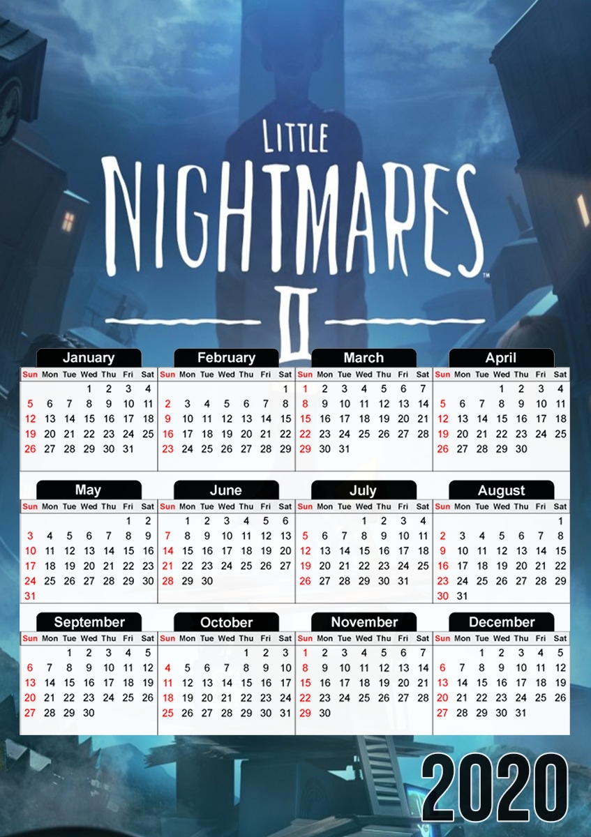 little nightmares für A3 Fotokalender 30x43cm