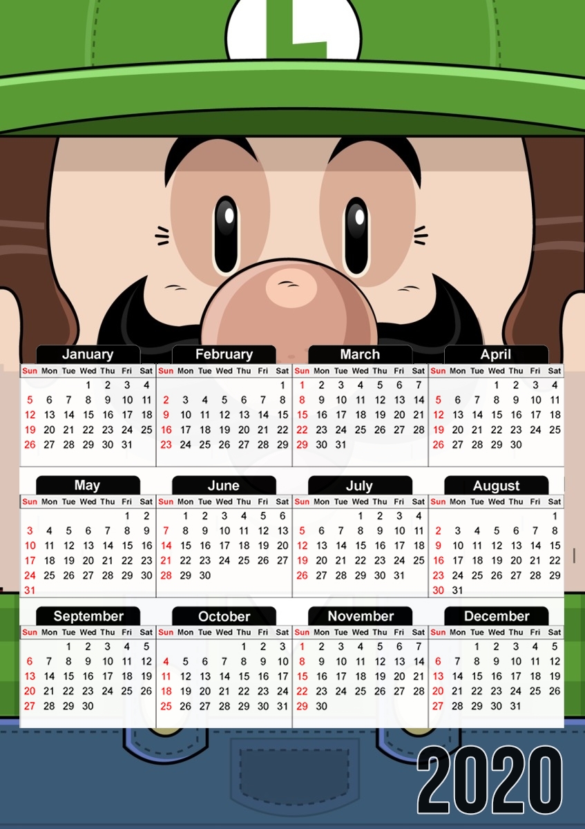 Luigibox für A3 Fotokalender 30x43cm