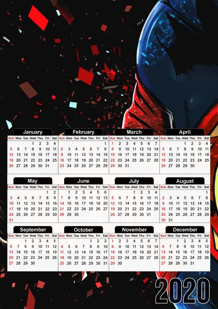 Man of Steel für A3 Fotokalender 30x43cm