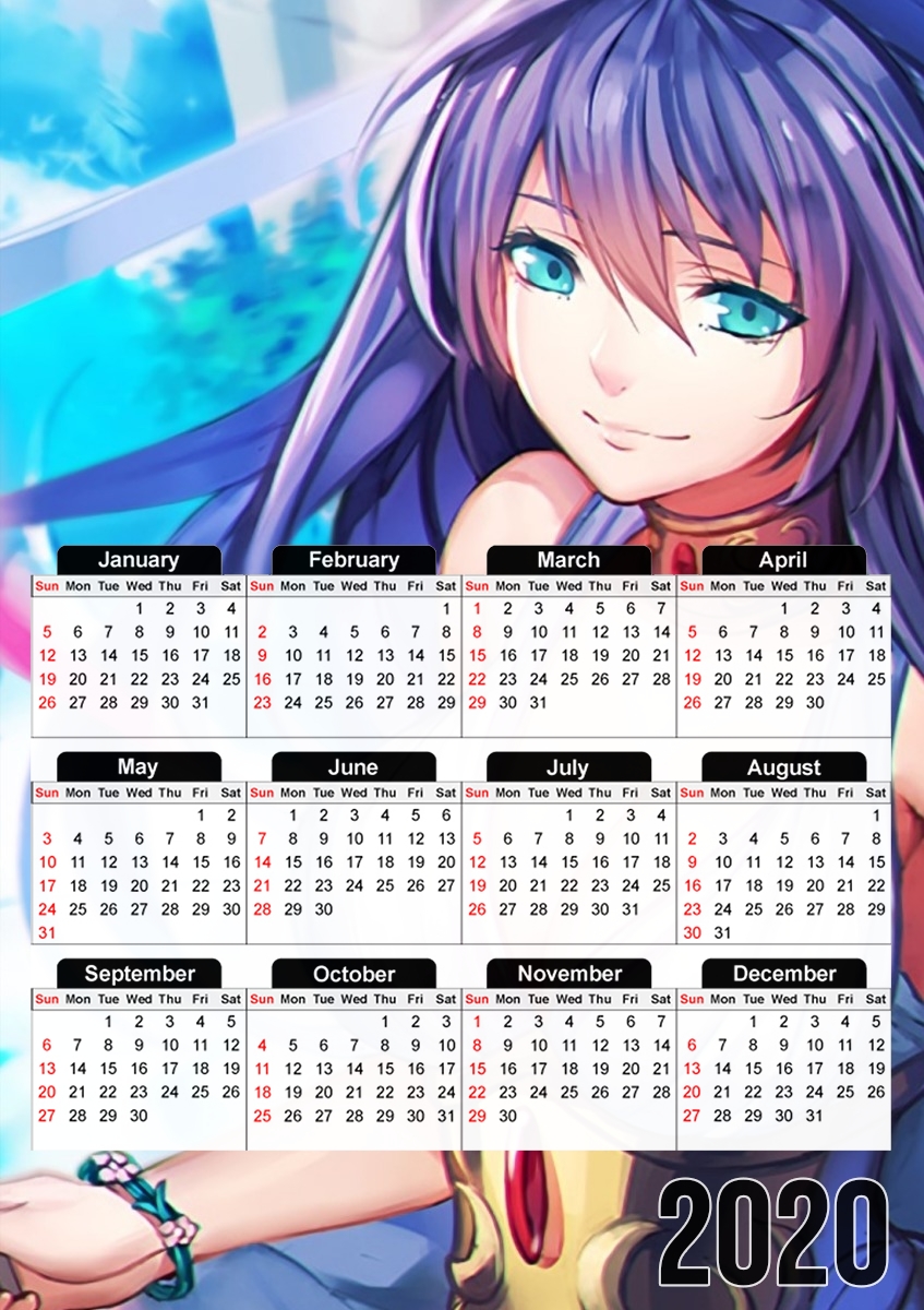 Manga Girl Sexy goddess für A3 Fotokalender 30x43cm