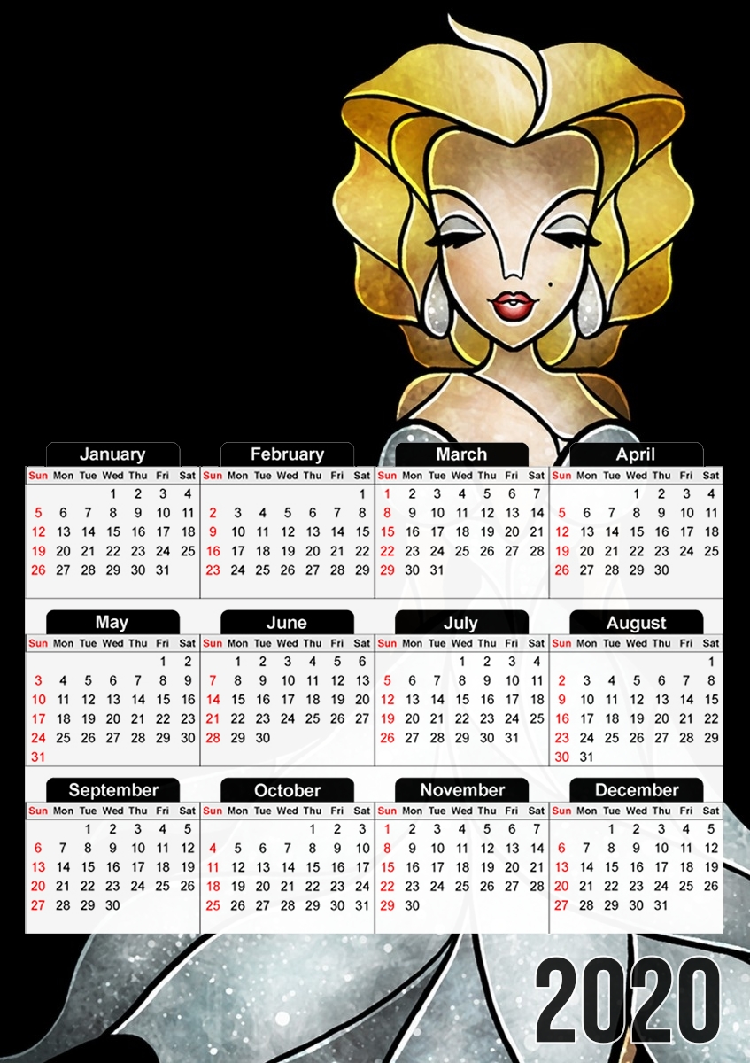 Marilyn für A3 Fotokalender 30x43cm