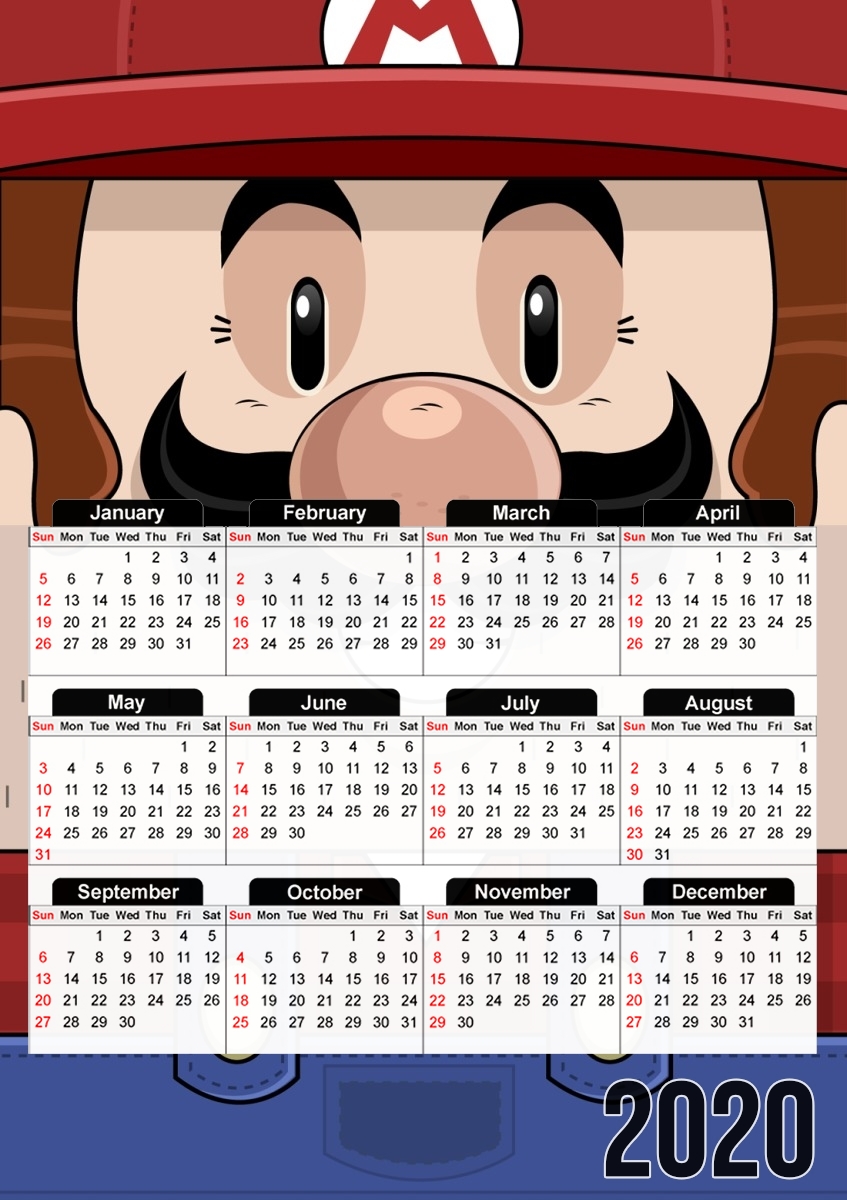 Mariobox für A3 Fotokalender 30x43cm